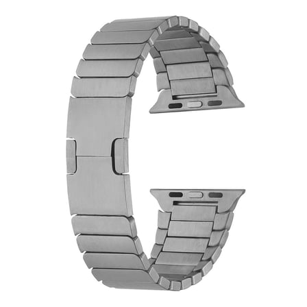 Watch 42mm Uyumlu KRD-82 Metal Zore Kordon-Gri