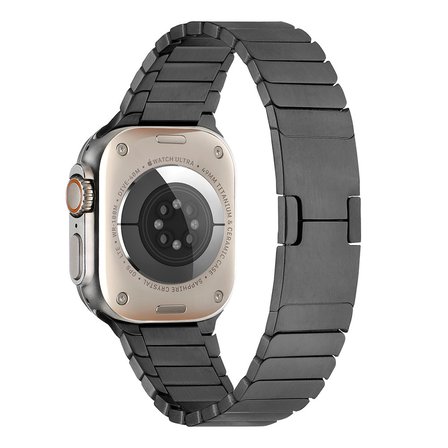 Watch 38mm Uyumlu KRD-82 Metal Zore Kordon-Gri