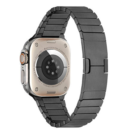 Watch 38mm Uyumlu KRD-82 Metal Zore Kordon-Gümüş