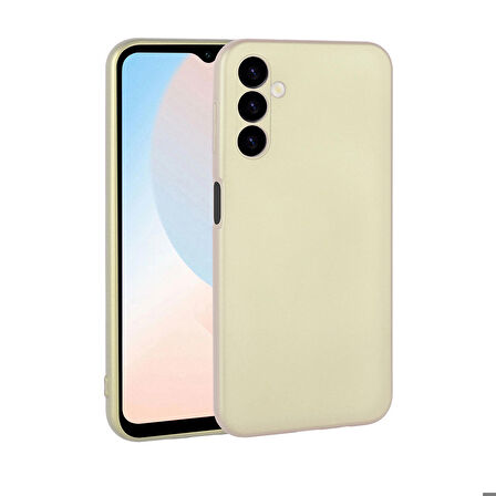 Galaxy A24 Uyumlu Zore Premier Silikon Kapak-Gold