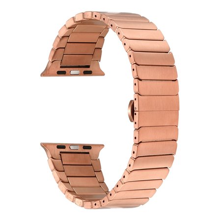​​​Watch Ultra 49mm Kordon Uyumlu KRD-79 Metal Strap Kayış CLO- Gümüş