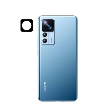 Lexroo Xiaomi Mi 12T 3D Kamera Camı - Siyah
