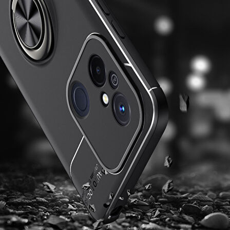 Xiaomi Redmi 12C Kılıf Zore Ravel Silikon Kapak-Mavi