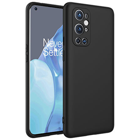 One Plus 9 Pro Kılıf Zore Mara Lansman Kapak-Siyah