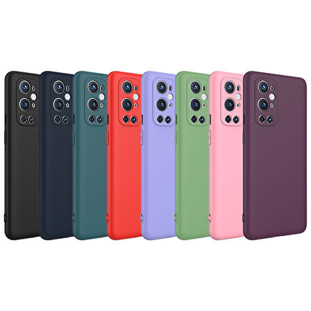 One Plus 9 Pro Kılıf Zore Mara Lansman Kapak-Lila