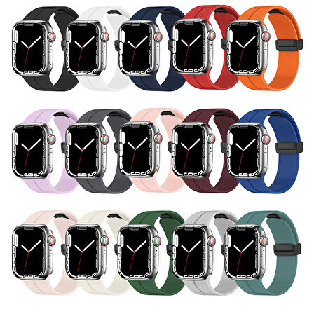 Watch 44mm Uyumlu KRD-84 Uyumlu Zore Kordon-Stone