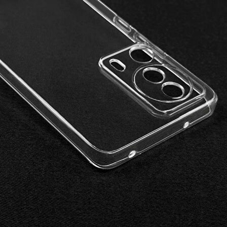 Xiaomi Mi 13 Lite Kılıf Zore Süper Silikon Kapak-Renksiz