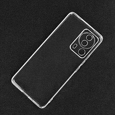 Xiaomi Mi 13 Lite Kılıf Zore Süper Silikon Kapak-Renksiz