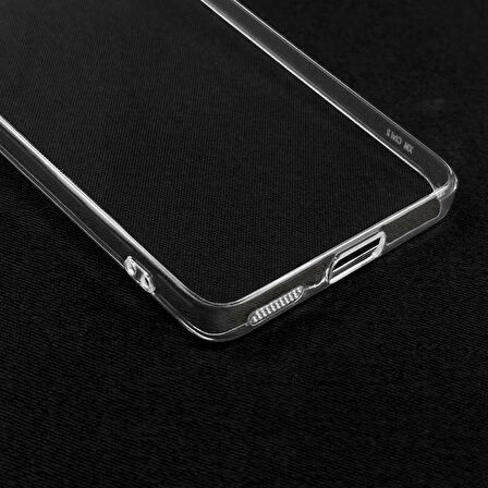 Xiaomi Mi 13 Lite Kılıf Zore Süper Silikon Kapak-Renksiz