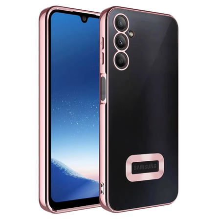 Galaxy A24 Kılıf Kamera Lens Korumalı Logo Gösteren İnce Hafif Novatech