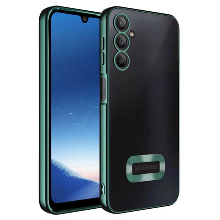 Galaxy A24 Kılıf Kamera Lens Korumalı Logo Gösteren İnce Hafif Novatech