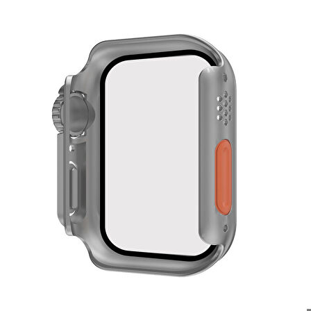 Apple Watch 7-8 45mm - Watch Ultra 49mm Kasa Dönüştürücü ve Ekran Koruyucu Zore Watch Gard 26