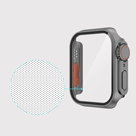 Apple Watch 7-8 45mm - Watch Ultra 49mm Kasa Dönüştürücü ve Ekran Koruyucu Zore Watch Gard 26