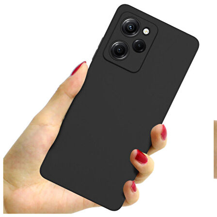 Xiaomi Poco X5 Pro Kılıf Kamera Koruma Çıkıntılı Fit Kalıp Soft Silikon Şık Liquid Case