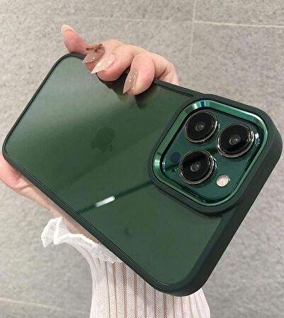 Apple iPhone 14 Pro Kılıf Kamera Korumalı Mat Renkli Silikon