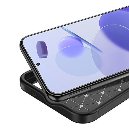Xiaomi Redmi Note 12 4G Kılıf Zore Negro Silikon Kapak-Siyah