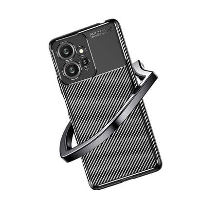 Xiaomi Redmi Note 12 4G Kılıf Karbon Görünümlü Silikon Kamera Korumalı Üstün Koruma Alan Tech