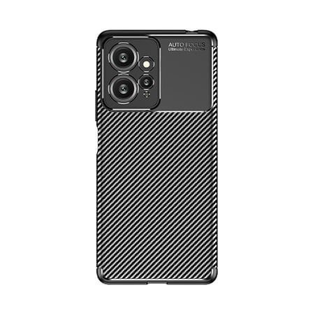 Xiaomi Redmi Note 12 4G Kılıf Karbon Görünümlü Silikon Kamera Korumalı Üstün Koruma Novatech