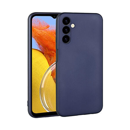 Galaxy M14 Uyumlu Zore Premier Silikon Kapak-Lacivert