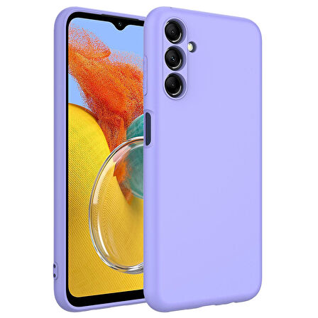 Galaxy M14 Uyumlu Zore Mara Lansman Kapak-Lila