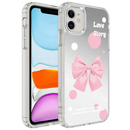 iPhone 12 Uyumlu Airbagli Parlak Tasarımlı Zore Mimbo Kapak-NO2