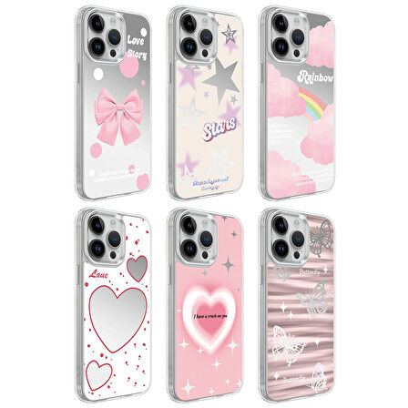 iPhone 14 Pro Max Uyumlu Airbagli Parlak Tasarımlı Zore Mimbo Kapak-NO6