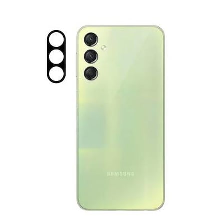 Lexroo Galaxy A24 3D Kamera Camı - Siyah