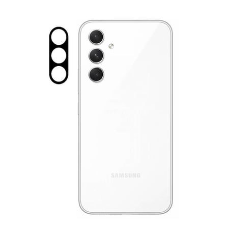 Lexroo Galaxy A54 3D Kamera Camı - Siyah