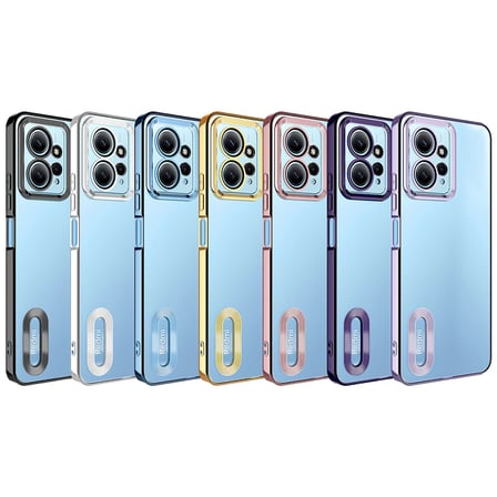 Xiaomi Redmi Note 12 4G Kılıf Kamera Lens Korumalı Logo Gösteren İnce Hafif Novatech