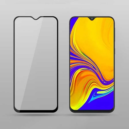 Galaxy M14 Davin 5D Cam Ekran Koruyucu - Siyah