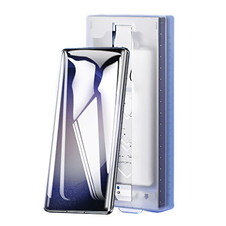 Huawei P30 Pro Uyumlu Zore Kolay Uygulama Aparatlı Easy Body Ekran Koruyucu