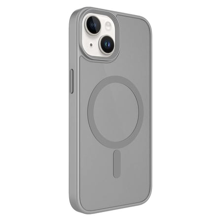 iPhone 13 Kılıf MagSafe Destekli Kamera Yükseltili Mat Parmak İzi Tutmayan Silikon Novatech