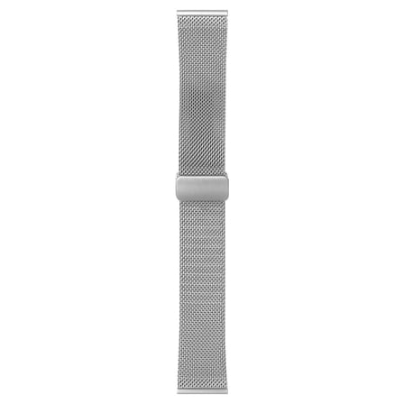 Xiaomi Amazfit Pace Uyumlu KRD-85 22mm Metal Zore Kordon-Gümüş