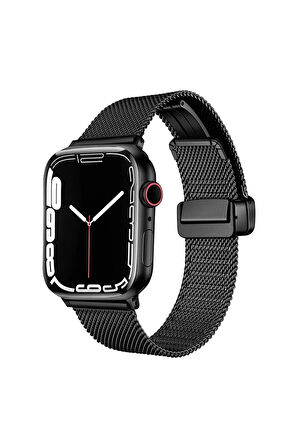 Apple Watch Ultra 49mm Uyumlu Krd-85 Metal Kordon Gümüş