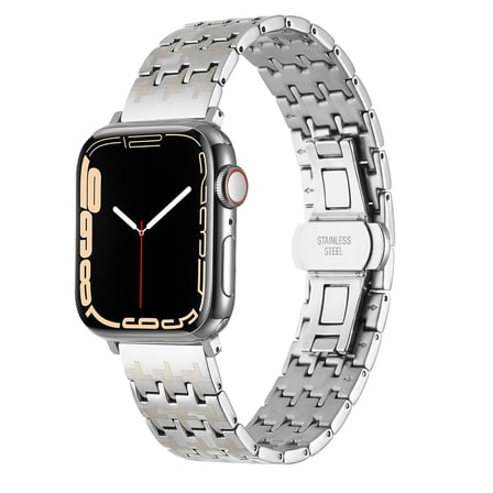 Watch 42mm Uyumlu KRD-86 Metal Zore Kordon-Siyah