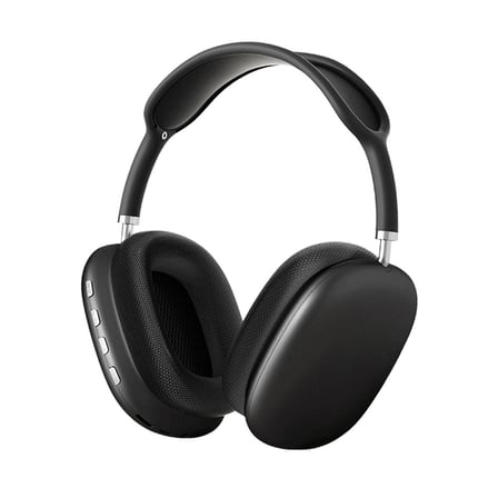 ​NVTH P9 Hi-Fi Ses Kalitesi Ayarlanabilir ve Katlanabilir Kulak Üstü Bluetooth Kulaklık-Siyah