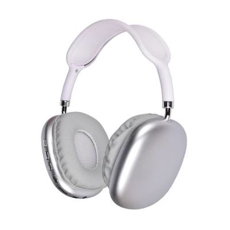 Lexroo P10 Hi-Fi Ses Kalitesi Ayarlanabilir ve Katlanabilir Kulak Üstü Bluetooth Kulaklık - Gümüş