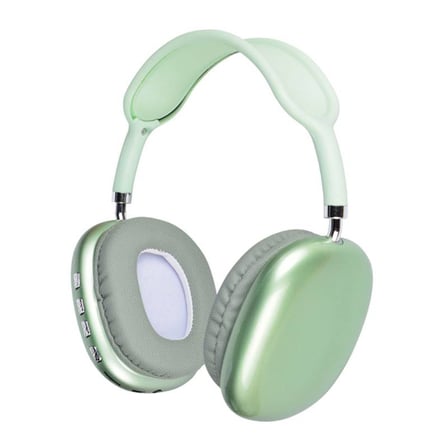 Lexroo P10 Hi-Fi Ses Kalitesi Ayarlanabilir ve Katlanabilir Kulak Üstü Bluetooth Kulaklık - Yeşil