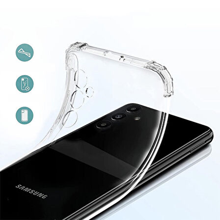 Galaxy A54 Uyumlu Zore 2mm Anti Shock Silikon-Renksiz