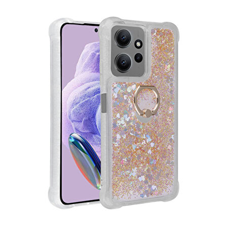 Xiaomi Redmi Note 12 Pro 4G Kılıf Zore Milce Kapak-Gold