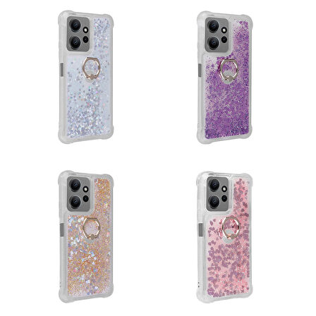 Xiaomi Redmi Note 12 Pro 4G Kılıf Zore Milce Kapak-Gümüş