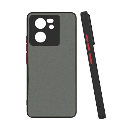 Xiaomi Mi 13T Kılıf Zore Hux Kapak-Siyah