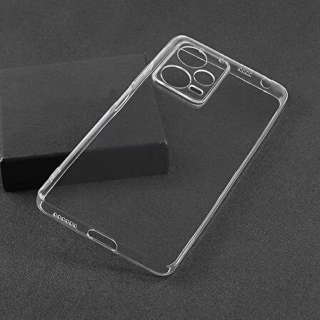 Xiaomi Poco X5 Pro Kılıf Zore Süper Silikon Kapak-Renksiz