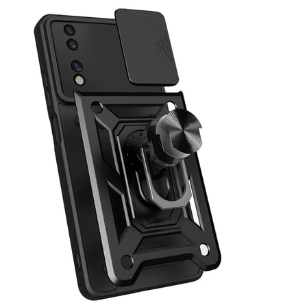 Honor 70 Kılıf Sürgülü Kamera Koruyucu Manyetik Standlı Tank Koruma Novatech