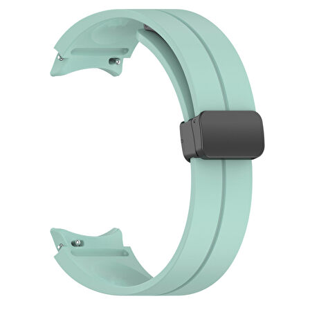 Galaxy Watch 5 44mm Uyumlu KRD-84 Uyumlu Zore Kordon-Açık Yeşil