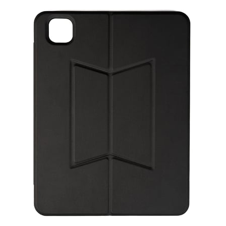 iPad 11.Nesil 2025 ​NRTK Border Keyboard Bluetooh Bağlantılı Standlı Klavyeli Tablet Kılıfı - Siyah