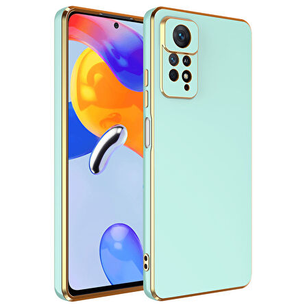 Xiaomi Redmi Note 12 Pro 4G Kılıf Zore Bark Kapak-Açık Yeşil