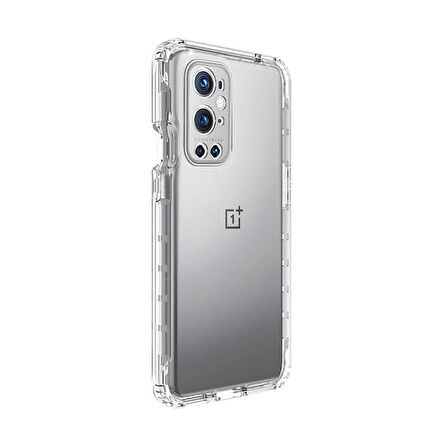 One Plus 9 Pro Kılıf Zore 2mm Anti Shock Silikon-Renksiz