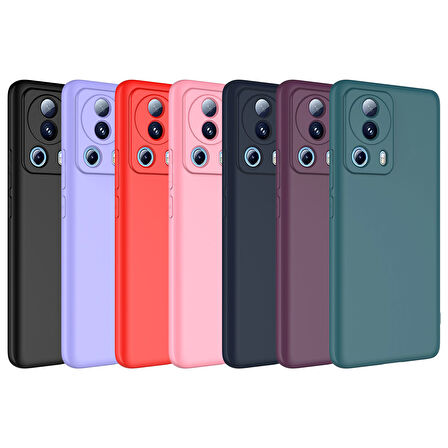 Xiaomi Mi 13 Lite Kılıf Zore Mara Lansman Kapak-Koyu Yeşil