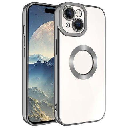 iPhone 15 Kılıf Kamera Lens Korumalı Logo Gösteren İnce Hafif Novatech